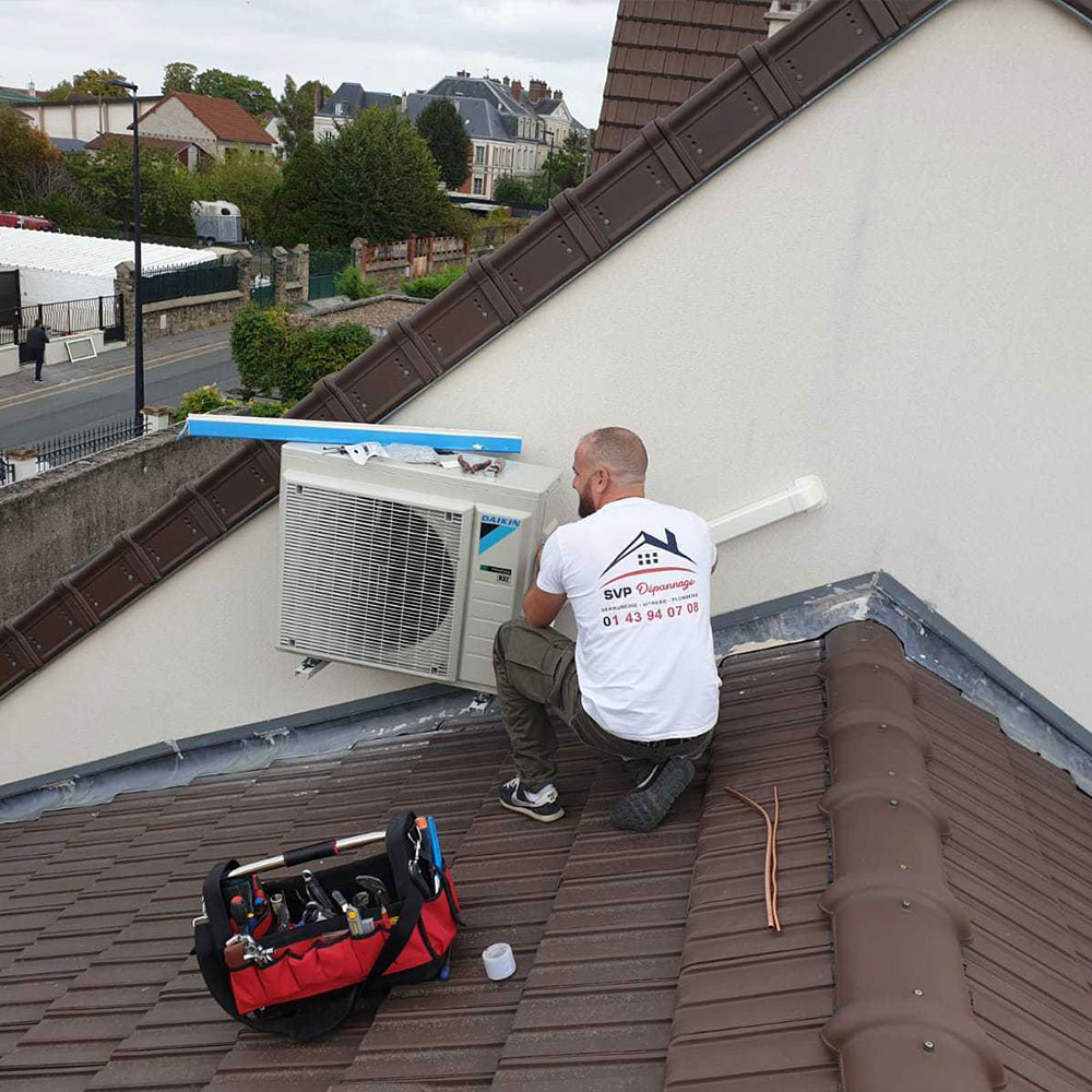 Dépannage et installation pompe a chaleur