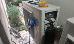 Installation d'une pompe à chaleur air air multisplit DAIKIN à Maisons Alfort-3