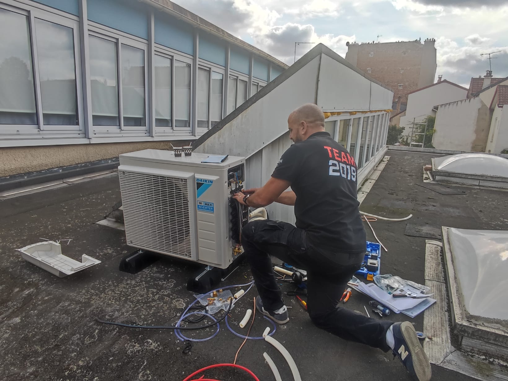 PAC Daikin à Marolles en Brie