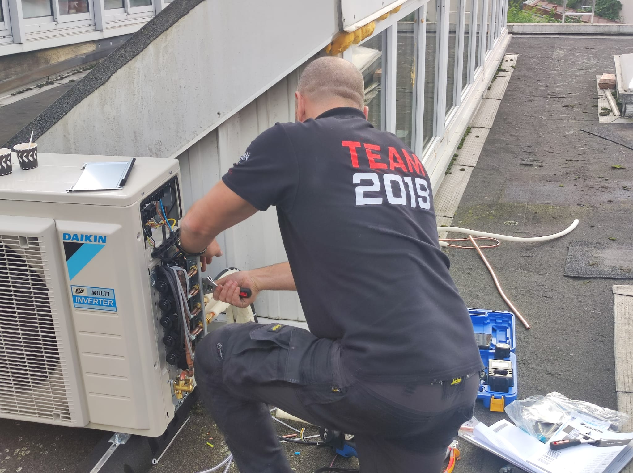 PAC Daikin à Marolles en Brie