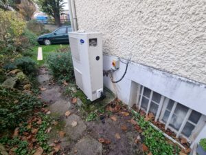 Installation PAC air eau Panasonic