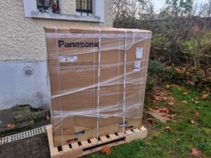 Installation PAC air eau Panasonic