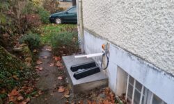 Installation PAC air eau Panasonic