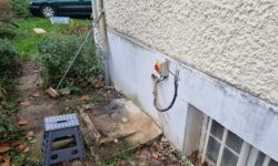 Installation PAC air eau Panasonic