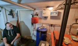 Installation PAC air eau Panasonic