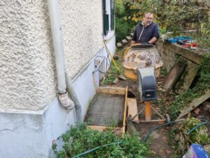 Installation PAC air eau Panasonic