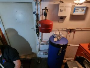 Installation PAC air eau Panasonic