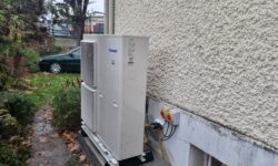 Installation PAC air eau Panasonic