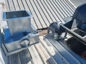 Remplacement d'une tourelle de ventilation -3