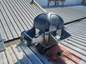 Remplacement d'une tourelle de ventilation -3