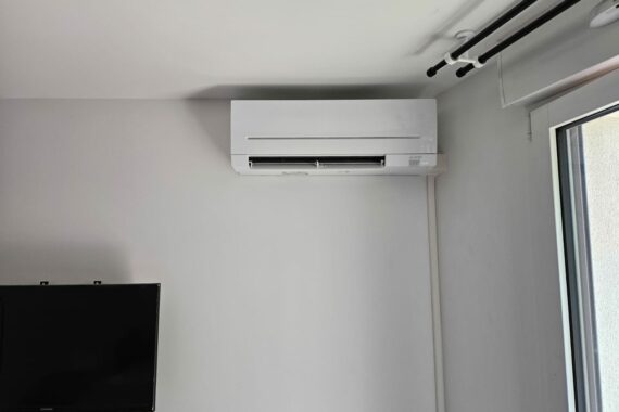 Mise en service pompe à chaleur air air Mitsubishi à Champigny sur marne