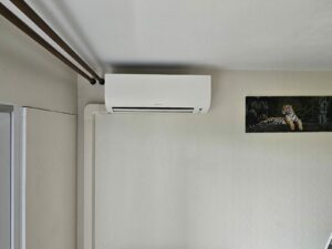 Installation d'une pompe à chaleur air air Daikin à Créteil-2