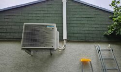 Pose de deux PAC Daikin à Serris