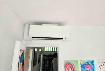 Pose de deux PAC Daikin à Serris