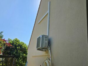 installation de deux pompes à chaleur Daikin à yerres