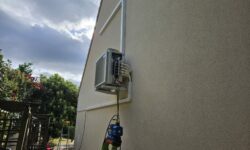 installation de deux pompes à chaleur Daikin à yerres