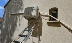 installation de deux pompes à chaleur Daikin à yerres