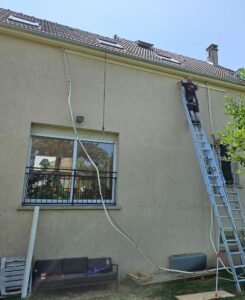 installation de deux pompes à chaleur Daikin à vitry sur seine