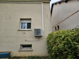 installation de deux pompes à chaleur Daikin à vitry sur seine