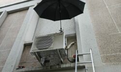 Mise en place d'une pompe à chaleur MITSUBISHI dans salle informatique à Montrouge