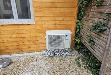 Mise en service d'une pompe à chaleur Daikin à Chelles 77500