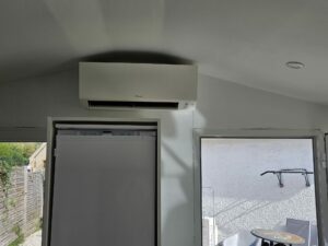 Mise en service d'une pompe à chaleur Daikin à Chelles 77500