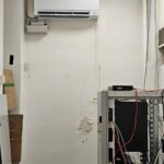 Mise en place d'une pompe à chaleur MITSUBISHI dans salle informatique à Montrouge