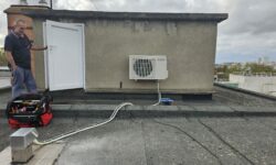 Installation pompe à chaleur Mitsubishi à Montrouge-5