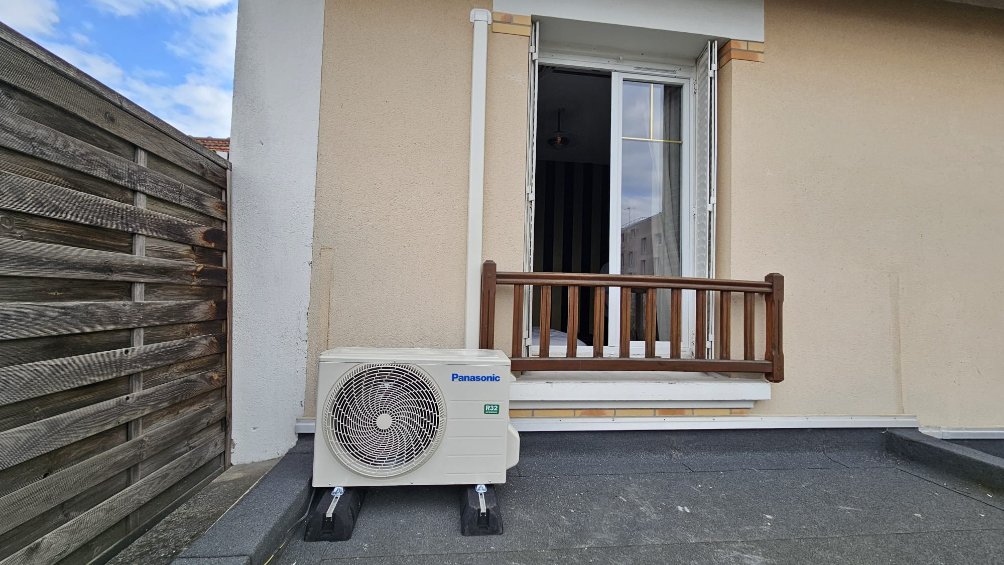 Installation PAC Panasonic PARIS