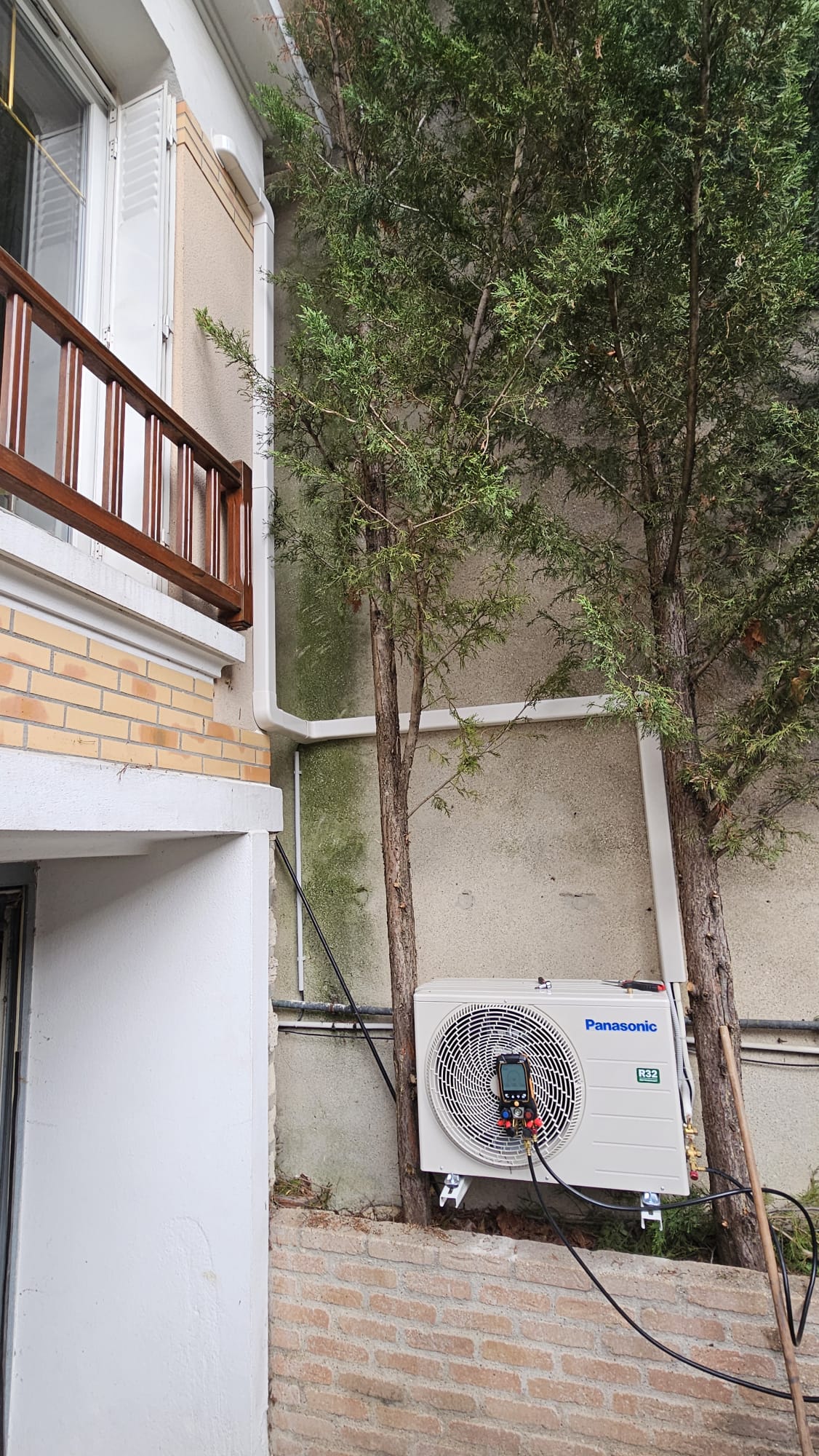 Installation PAC Panasonic PARIS