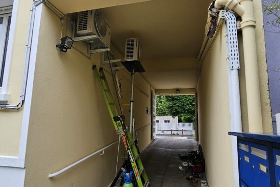 Dépannage de deux pompe à chaleur