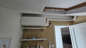 installation d'une pompe à chaleur Daikin