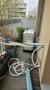 installation d'une pompe à chaleur Daikin multisplit à Créteil