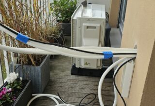 installation d'une pompe à chaleur Daikin multisplit à Créteil