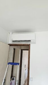 Installation d’une pompe à chaleur multisplit PANASONIC