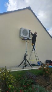 Installation de pompe à chaleur Mitsubishi à Champigny-sur-Marne (94)